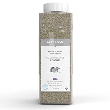 Good Riddance Rodent Pellets - Natural Mouse Repellent Formula - Repels and Deters Rats, Mice and Voles - Optimized for Indoor Use - Humane, Trap Alternative, Eco-friendly and Family Safe (1lb.)