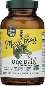 MEGAFOOD Men's One Daily, 72 CT