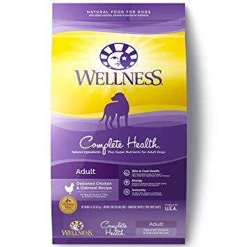 Wellness Complete Health Natural Dry Dog Food, Chicken & Oatmeal