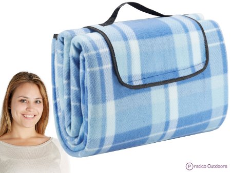 Extra Large Picnic and Outdoor Blanket with Waterproof Backing