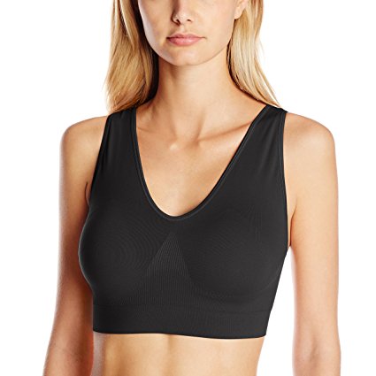 Ahh By Rhonda Shear Women's Double Layer Bra with Removable Pads