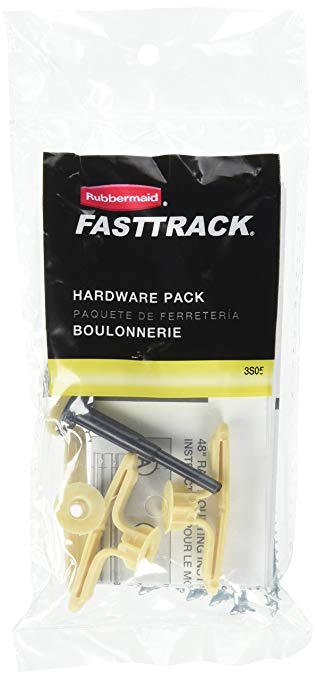 Rubbermaid 1784975 Fasttrack/Fast track Hardware Pack