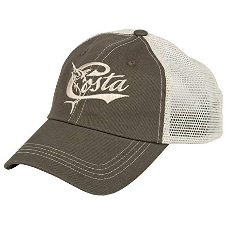 Costa Del Mar Retro Trucker Hat with Snap Closure