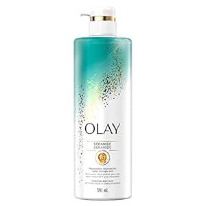 Olay Cleansing & Strengthening Body Wash with Ceramide and Vitamin B3 Complex, 591mL