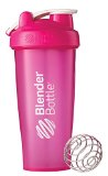 BlenderBottle Classic Loop Top Shaker Bottle Pink 28 Ounce