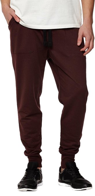 Mrignt Mens Casual Cotton Elastic Waist Jogging Pants