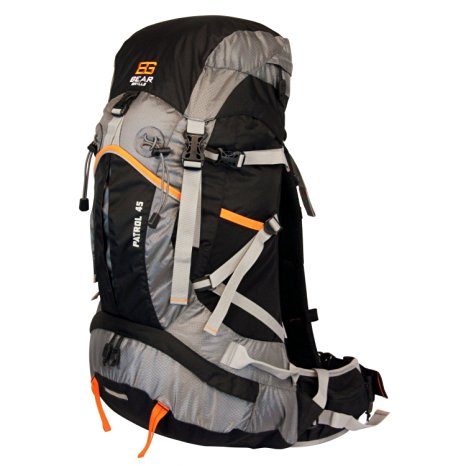 Bear Grylls 45L Backpack (Hydration Pack Compatible)