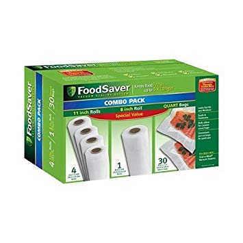 FoodSaver Replacement Rolls Combo Pack (5-Rolls   30-Bags)