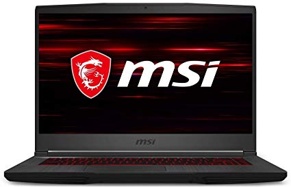 MSI GF65 Thin 9SE-013 15.6" 120Hz Gaming Laptop Intel Core i7-9750H RTX2060 16GB 512GB Nvme SSD Win10Home