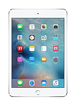 Apple iPad mini 4 (128GB, Wi-Fi, Silver)