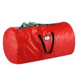 Elf Stor Deluxe Red Holiday Christmas Tree Storage Bag Large For 9 Foot Tree