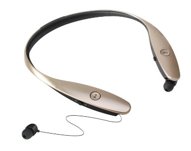 LG Electronics TONE HBS-900 INFINIM Bluetooth Stereo Headset - Gold (Certified Refurbished)