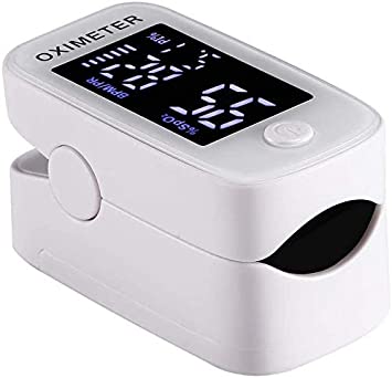 Finger Pulse Oximeter, Oxygen Monitor Finger Pro Sports and Aviation Finger-Unit Spot Check Oxygen Saturation Monitor with Lanyard
