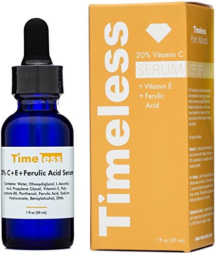 Timeless Skin Care 20% Vitamin C Plus E Ferulic Acid Serum, 1 oz by Timeless Skin Care