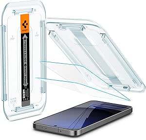 Spigen Tempered Glass Screen Protector [GlasTR EZ FIT] designed for Galaxy S24 FE [Case Friendly] - 2 Pack