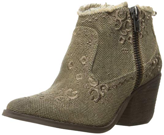 Naughty Monkey Women's Sewn up Ankle Bootie