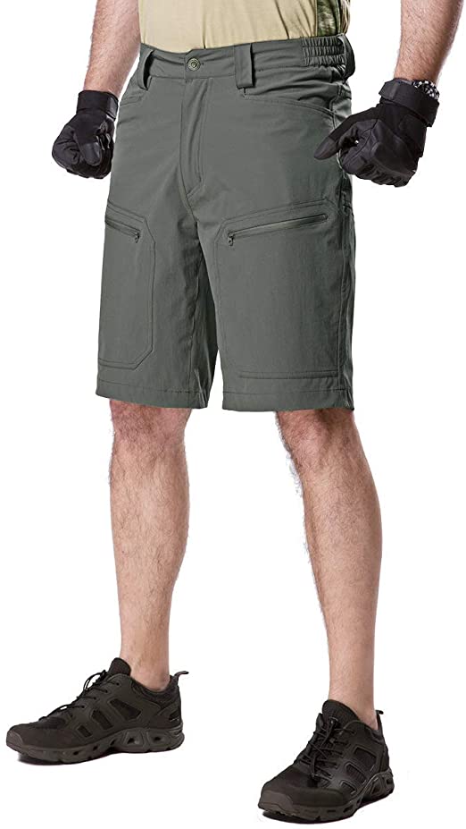 FREE SOLDIER Men's Quick Dry Cargo Shorts Lightweight Tactical Shorts for Hiking