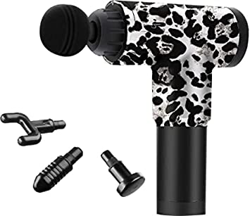 Jessica Simpson Therapy Massage Gun, Wireless Rechargeable Handheld Deep Tissue, Muscle Massager - Cat
