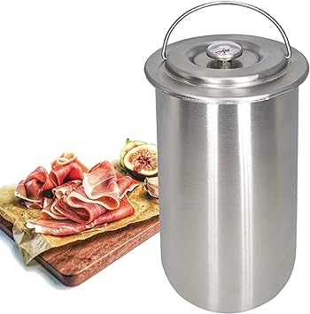 Joyeee Ham Press Maker - Stainless Steel Round Shape Meat Press Maker Machine for Making Healthy Homemade Deli Meat Sandwich, Seafood Meat Poultry Patty Gourmet Cooking Tools - 2022 The ,2L