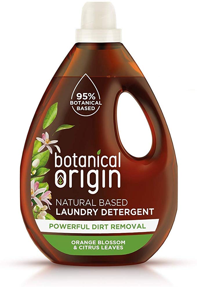 Botanical Origin Concentrated Eco Laundry Detergent, Orange Blossom & Citrus Leaves, 1.6 L