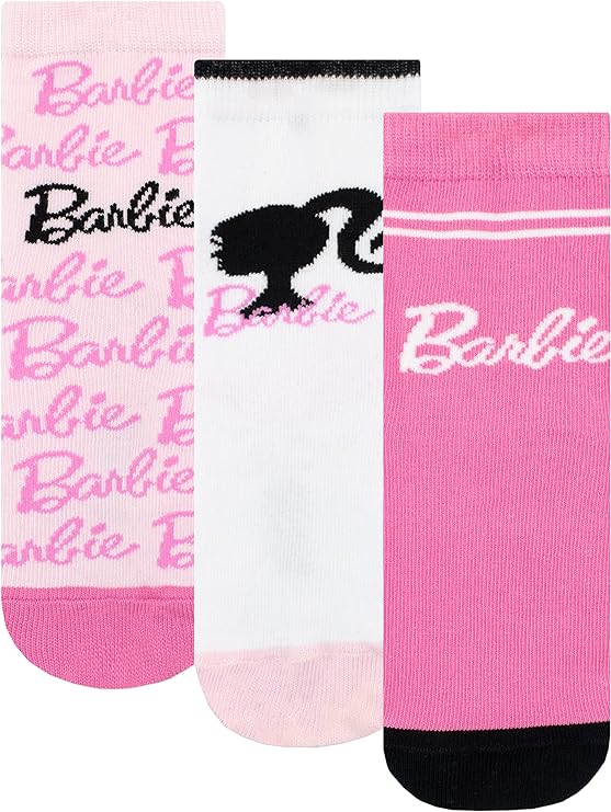 Barbie Girls Socks Pack of 3