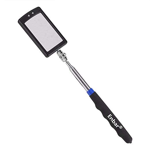 Telescopic Inspection Mirror with LED Light, Claw-Type Flexible Pick-up with LED Light, Telescopic Pick-up with LED Light, Nail Pliers, Family Essential Tool Set (Model-001)