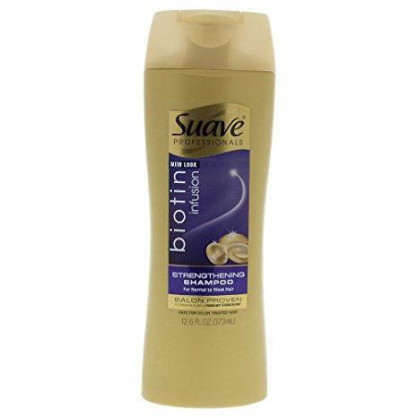 Suave Professionals Strengthening Shampoo, Biotin Infusion 12.6 oz