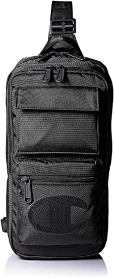 Champion Unisex-Adult's Stealth Sling Strap Pack, black, One Size