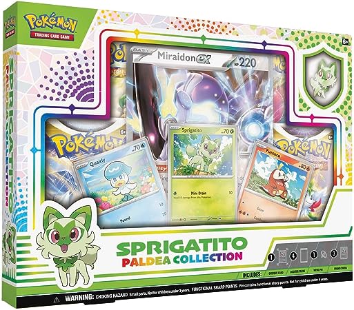 Pokemon TCG: Paldea Pin Collection - Sprigatito …