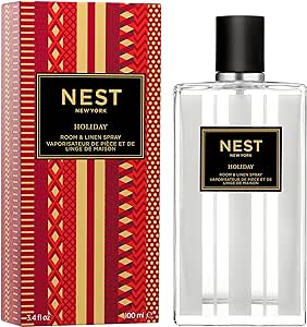 NEST Fragrances Holiday Room & Linen Spray, 3.4 Fluid Ounces