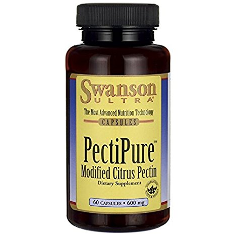 Pectipure Modified Citrus Pectin 600 mg 60 Caps