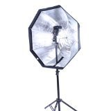 CowboyStudio Pro 30-Inch Octagon Umbrella Speedlite Softbox for Nikon Canon Flash Light