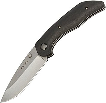 Ka-Bar KA bar Jarosz Folder Knife-3.5In Blade-AUS 8A Steel