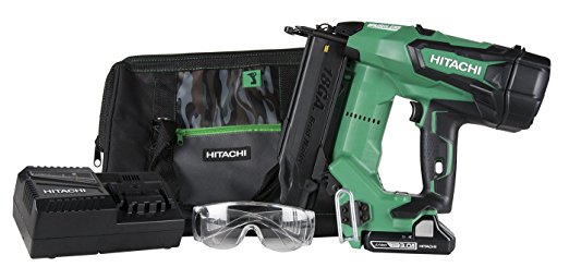 Hitachi NT1850DE 18-Volt Cordless Lithium Ion Brushless 18 Gauge Brad Nailer with 1 Battery