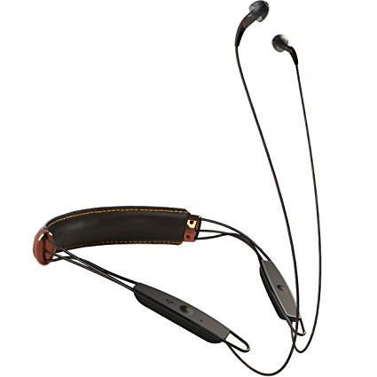 Klipsch X12 Bluetooth Neckband Headphones (Black Leather)