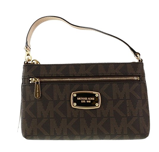 MICHAEL Michael Kors Large Wristlet MK PVC