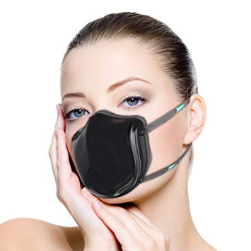 Electric Mask Respirator, Air Purifying Dust proof Mask For PM2.5 Pollution, Gardening, Travel, Ash
