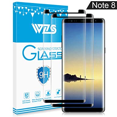 Samsung Galaxy Note 8 Screen Protector, ONSON [2-Pack][No Bubble][9H Hardness][Anti-Scratch][Case-Friendly] Tempered Glass Screen Protector Compatible with Samsung Galaxy Note 8