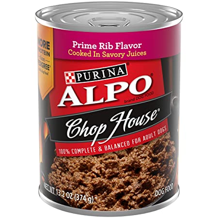 Purina ALPO Chop House in Savory Juices Adult Wet Dog Food - (12) 13.2 oz. Cans