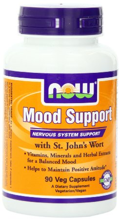 Now Foods Mood Support With St Johns Wort Veg-capsules, 90-Count