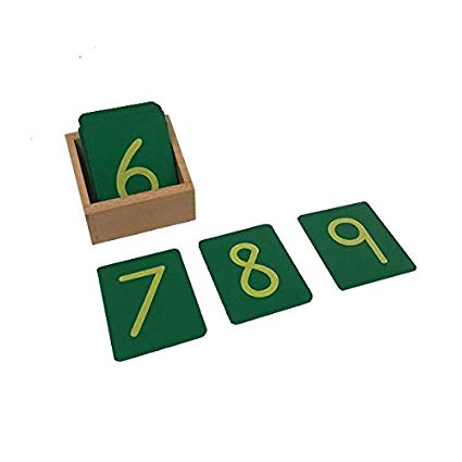 Elite Montessori Montessori Sandpaper Numbers (Regular)
