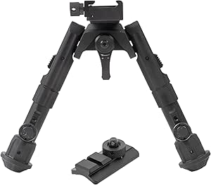 UTG TL-BP02-B Recon 360 TL Bipod, 5.5"-7.0" Center Height, Picatinny