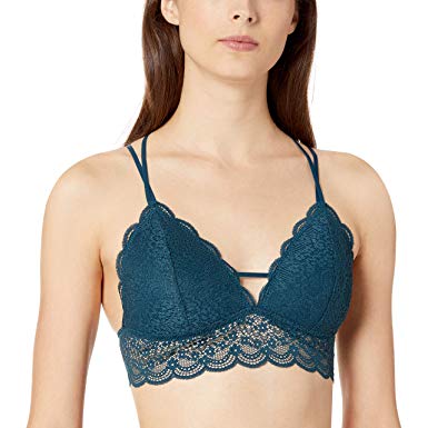 Amazon Brand - Mae Women's Multi Strappy Back Lace Bralette (for A-C cups)