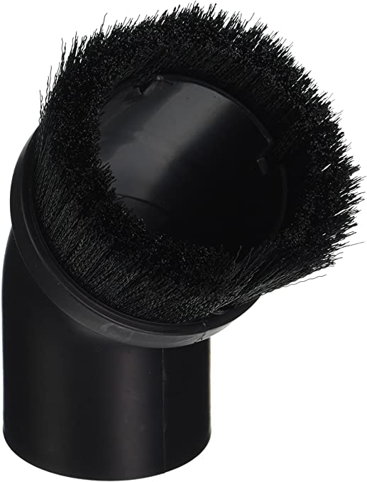 CRAFTSMAN 37413 2-1/2 in. Dusting Brush Wet/Dry Vac Attachment, Black