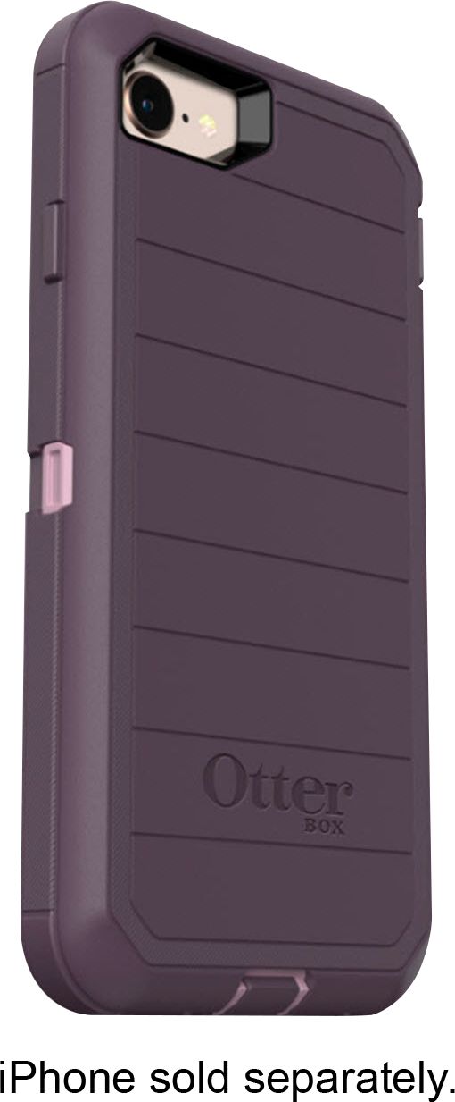 OtterBox - Defender Series Pro Modular Case for Apple® iPhone® 7 and 8 - Purple