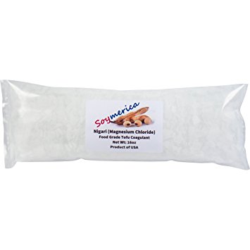 Soymerica Tofu Coagulant - 1 Lb (16oz) Premium Nigari. Food Grade. 100% Product of USA