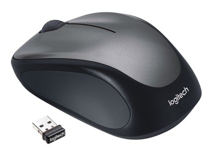 Logitech M235 Wireless Mouse - Black/Grey