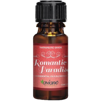 Romantic Paradise Essential Oil Synergy Blend - 100% Pure Essential Oils Blend for Romance By Aviano Botanicals