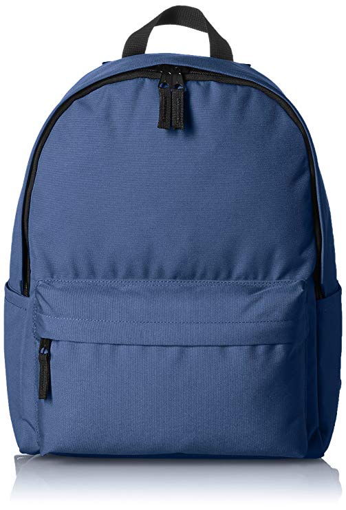 AmazonBasics Classic Backpack - Navy, 5-Pack