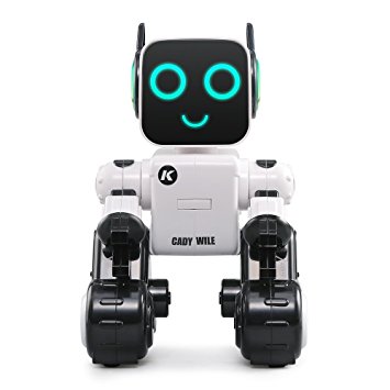 Hi-Tech Wireless Interactive Robot RC Robot Toy for Boys, Girls, Kids, Children (White)